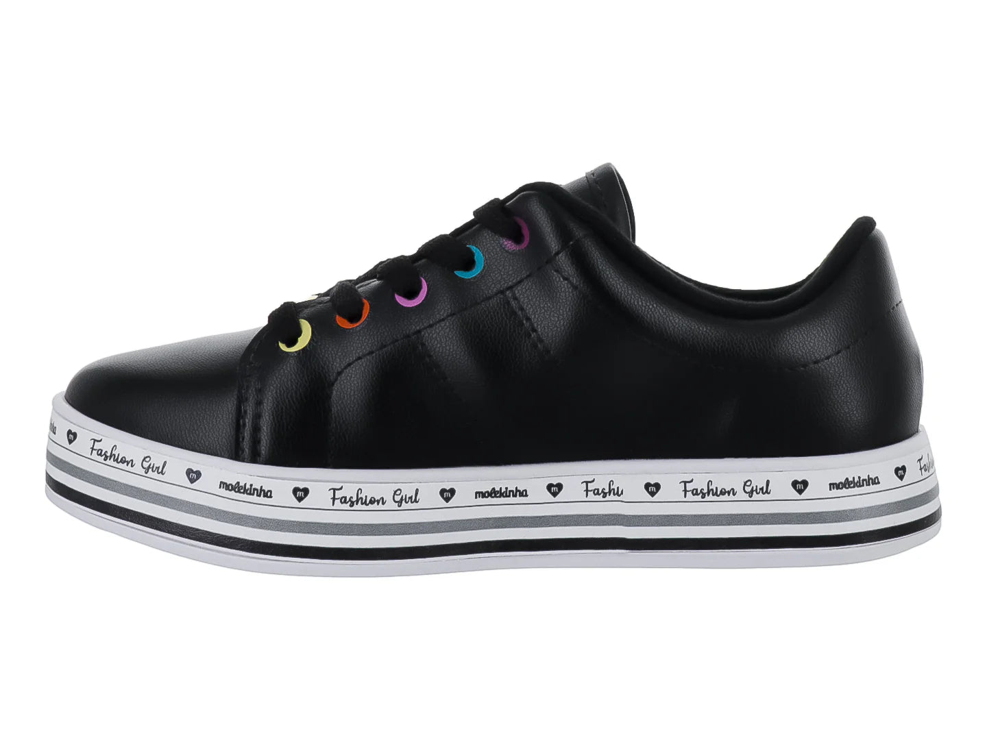 Tenis Molekinha Negro para Niña