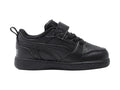 Tenis PUMA Rebound V6 Lo Negro y Gris para Niño