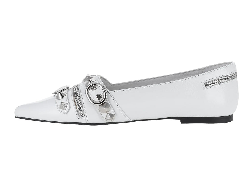 Zapatos Planos Jeffrey Campbell Blanco para Mujer