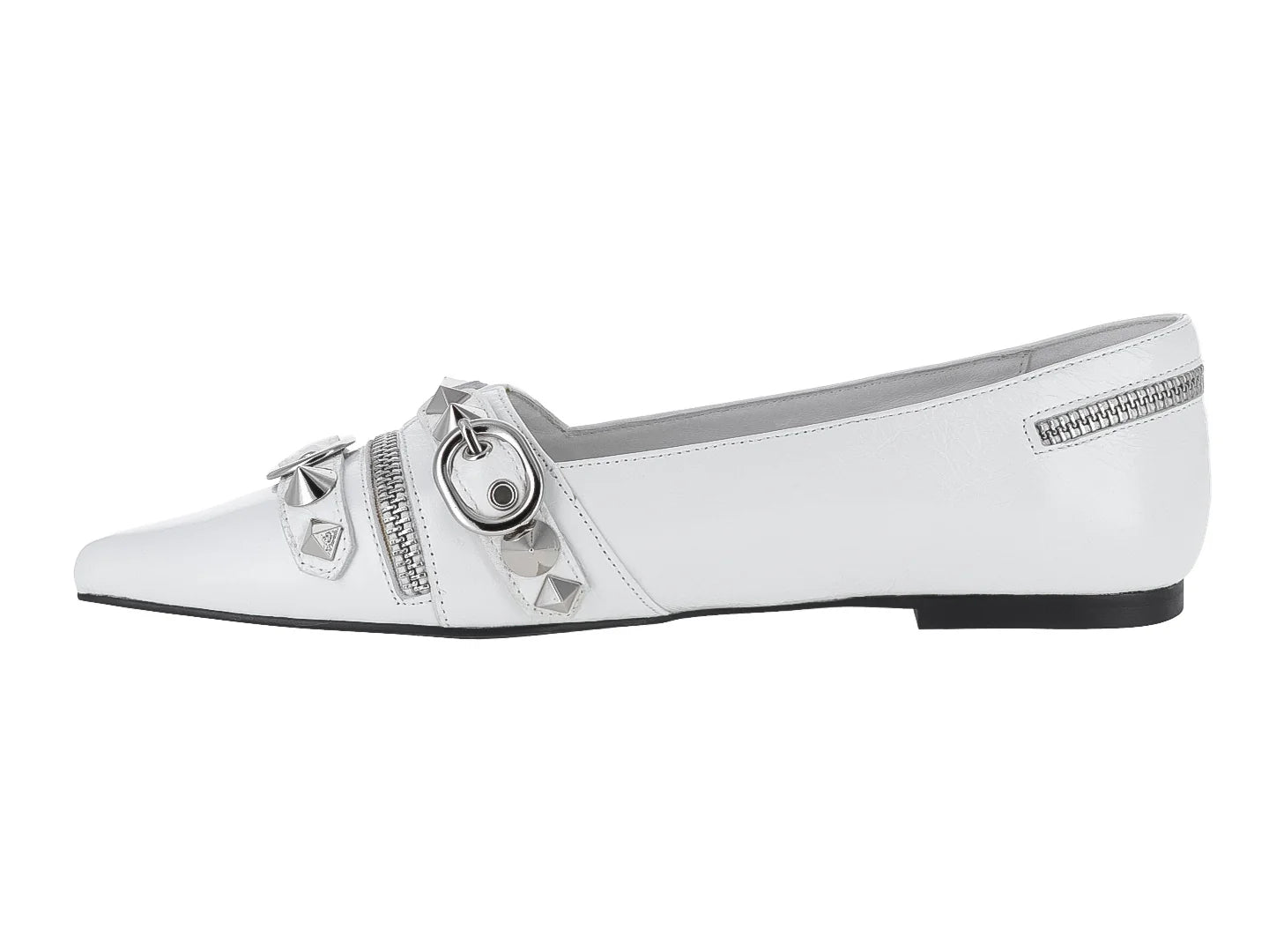 Zapatos Planos Jeffrey Campbell Blanco para Mujer