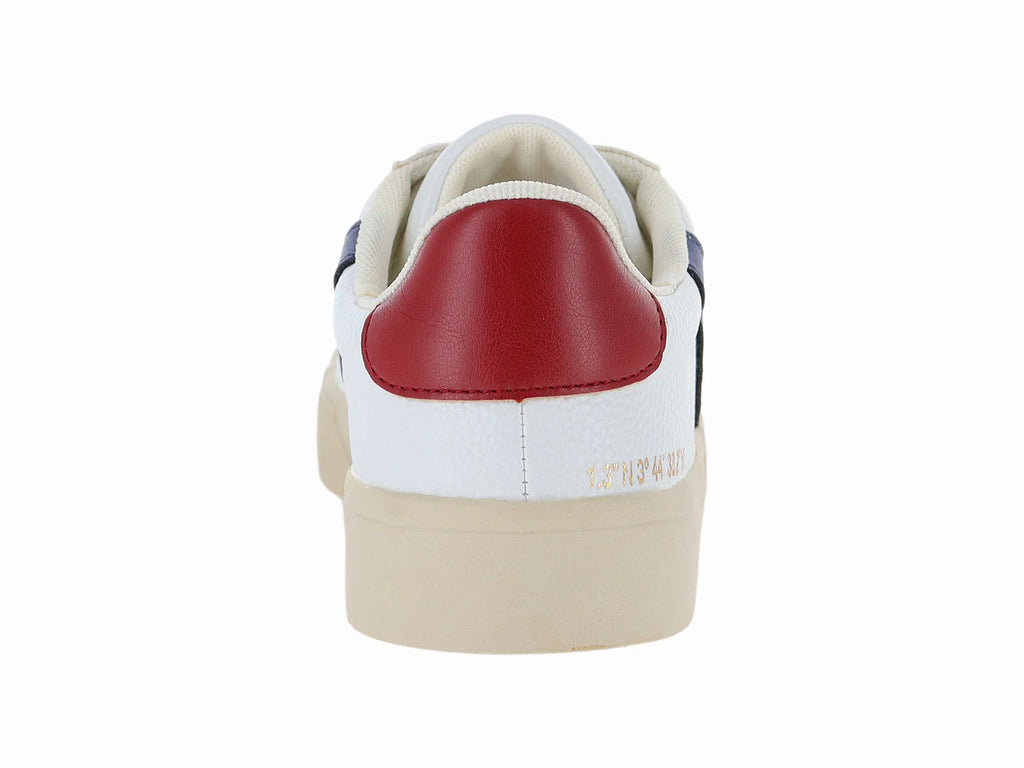 Tenis Corina Blanco Azul y Rojo para Mujer