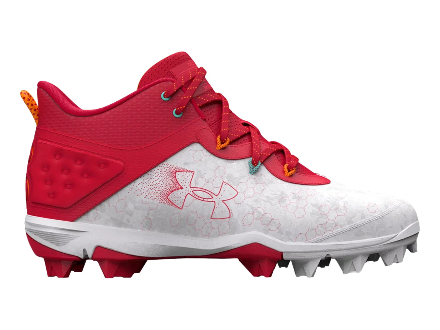 Tenis Under Armour Harper 8 Mid RM Rojo para Hombre