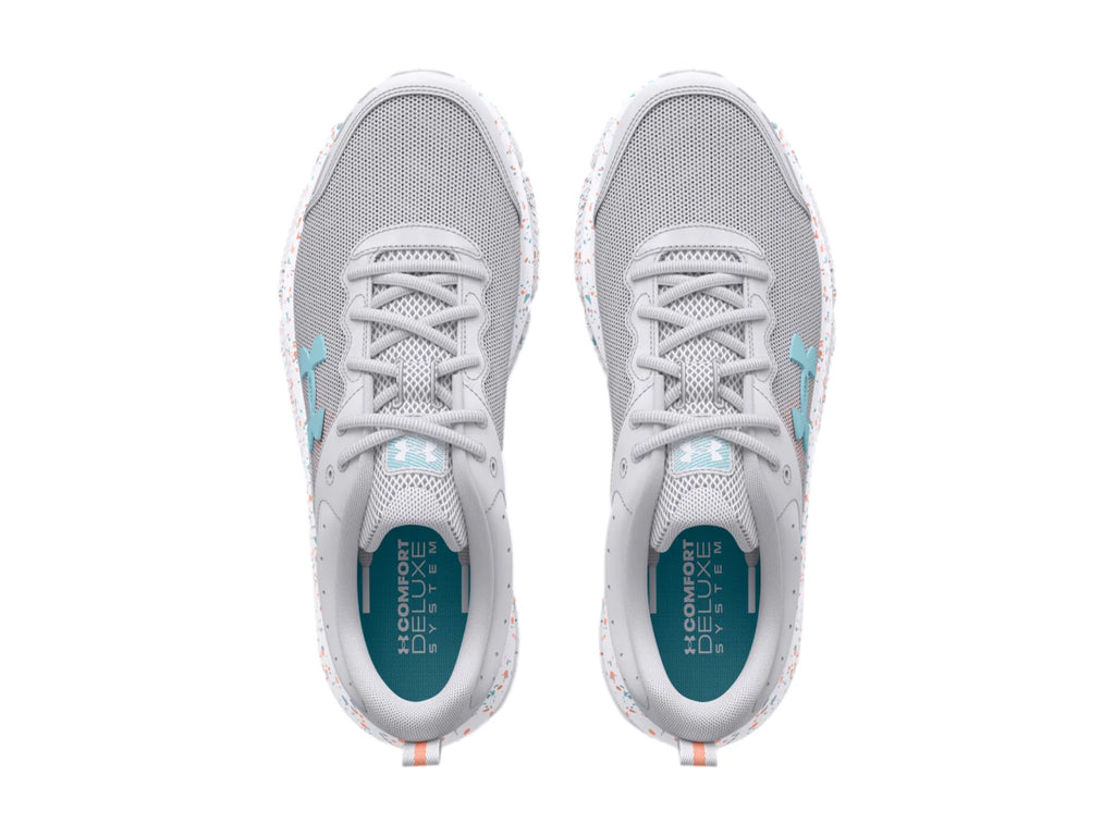 Tenis Under Armour Charged Assert 10 Gris para Mujer