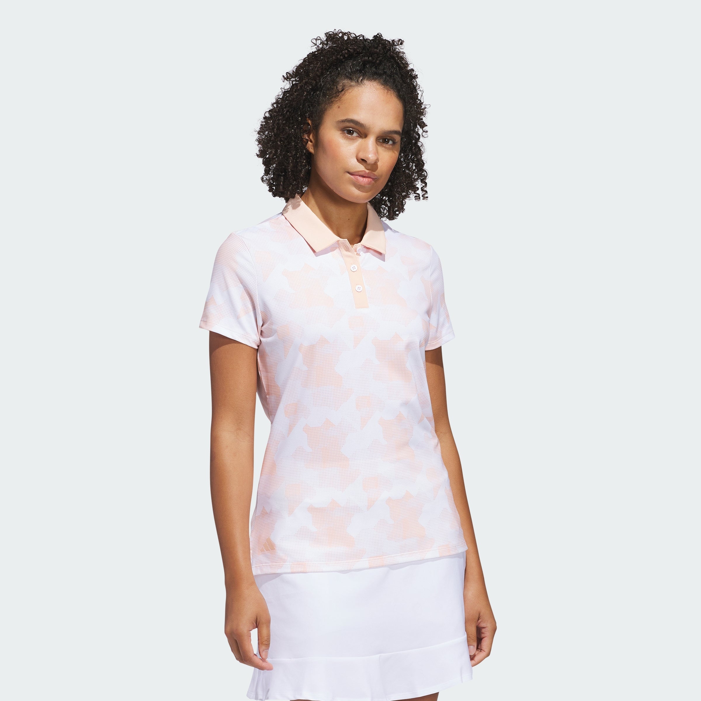 Women's adidas Ultimate365 Printed Polo Shirt
