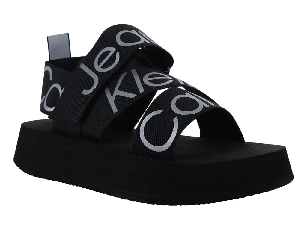 Sandalias Gladiador Calvin Klein Negro para Mujer