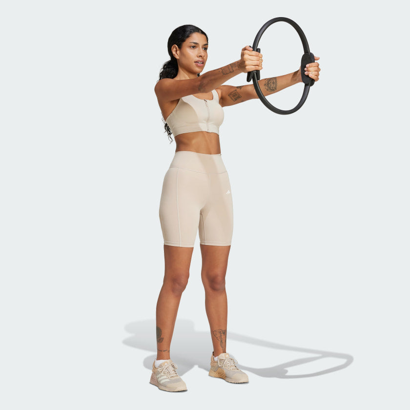 Women's adidas TLRD Impact Luxe High Support Zip Bra