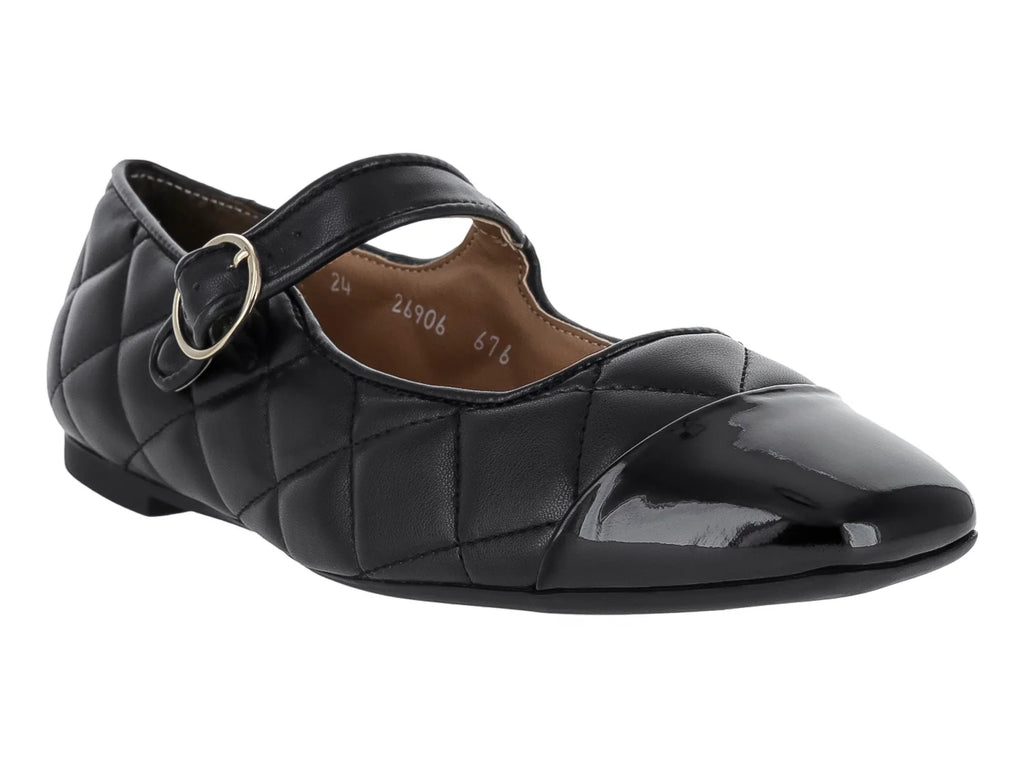 Zapatos Planos Salamandra Negro para Mujer