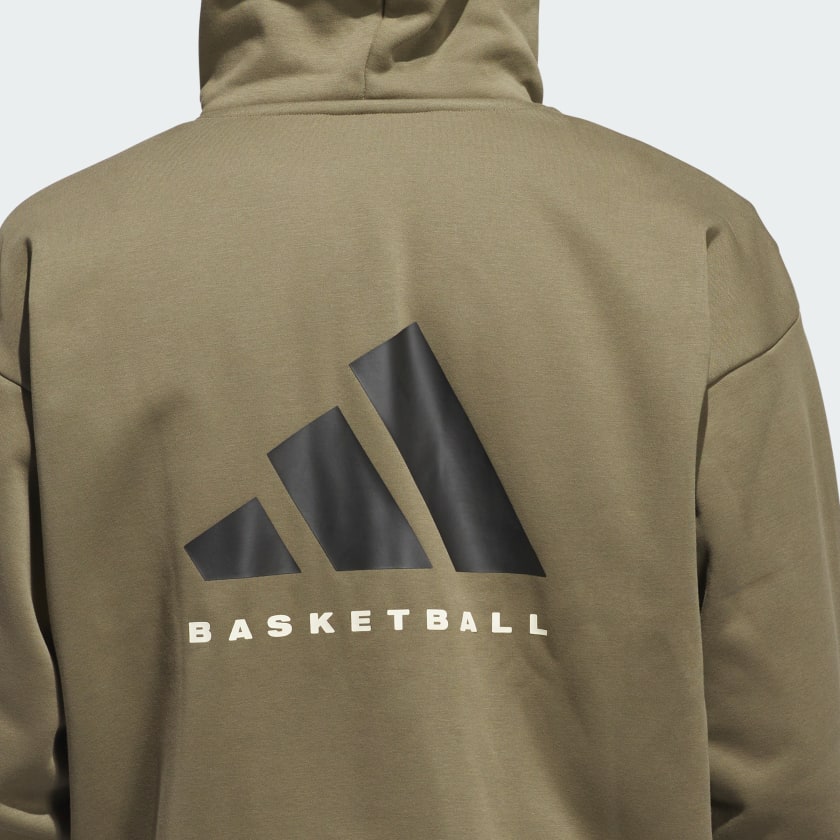 Men's adidas adidas Basketball Full-Zip Hoodie (Gender Neutral)