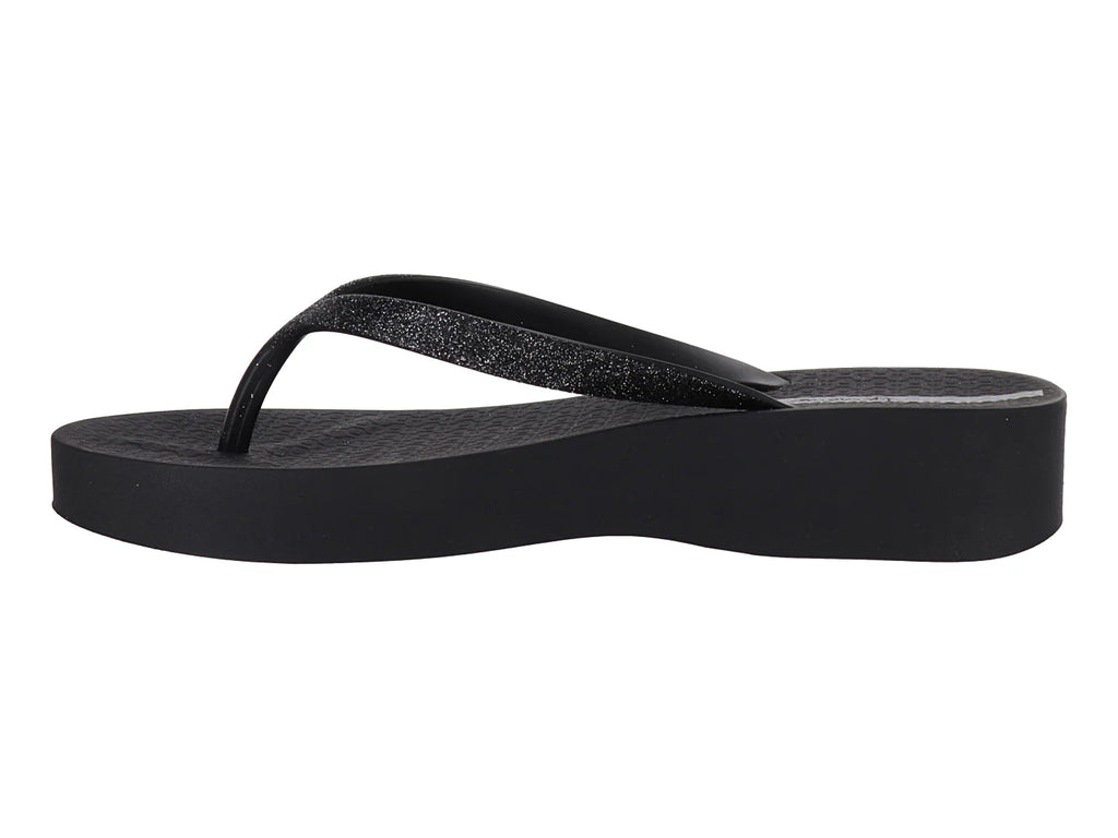 Sandalias Ipanema Negro Glitter para Mujer