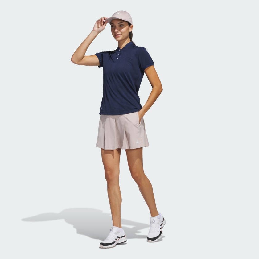 Women's adidas Ultimate365 Diamond Jacquard Polo Shirt