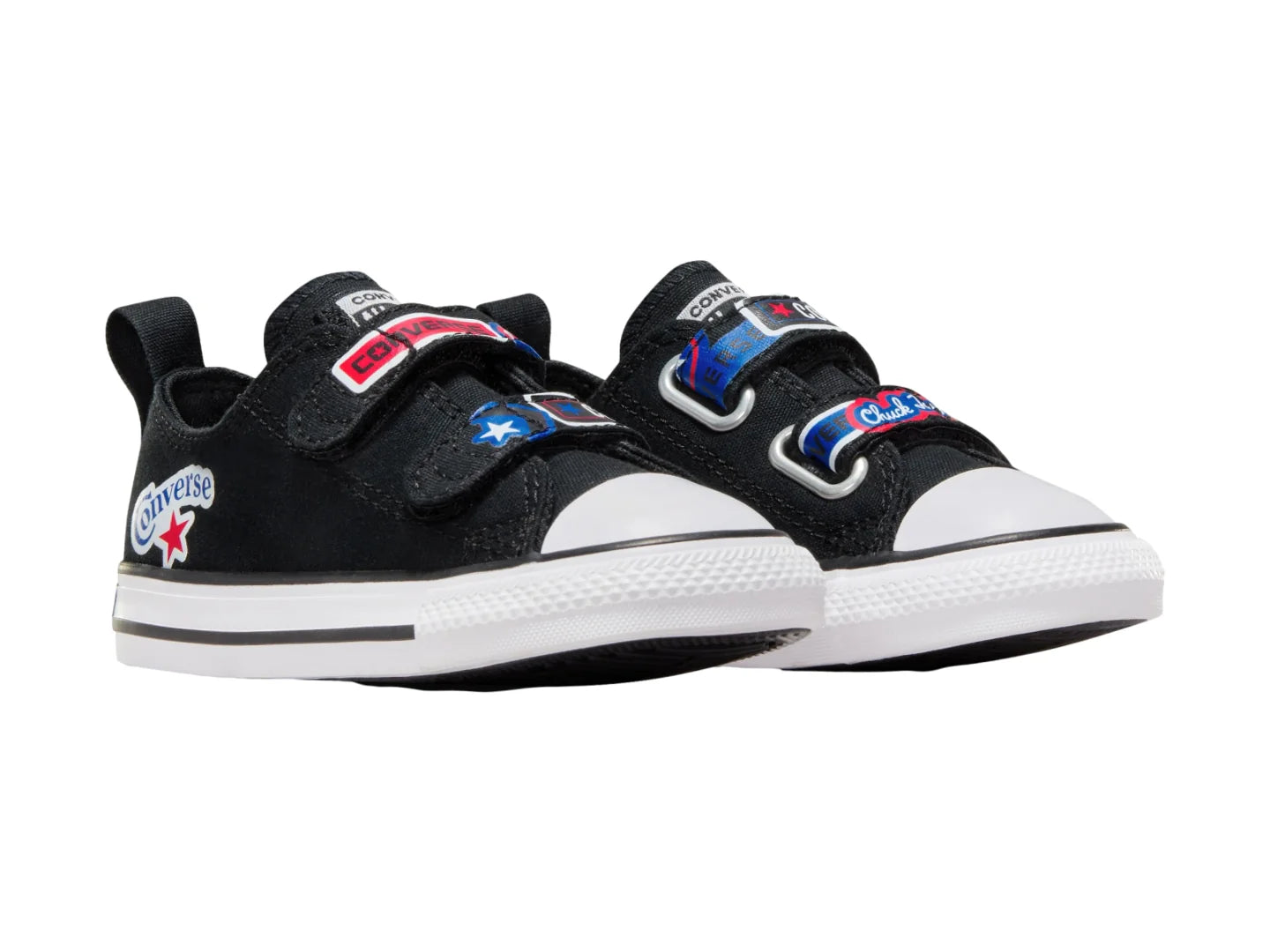 Tenis Converse Chuck Taylor 2V Negro Multicolor para Niña