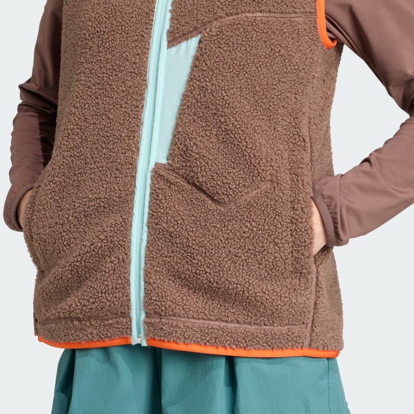 Women's adidas Terrex Xploric High Pile Fleece Vest