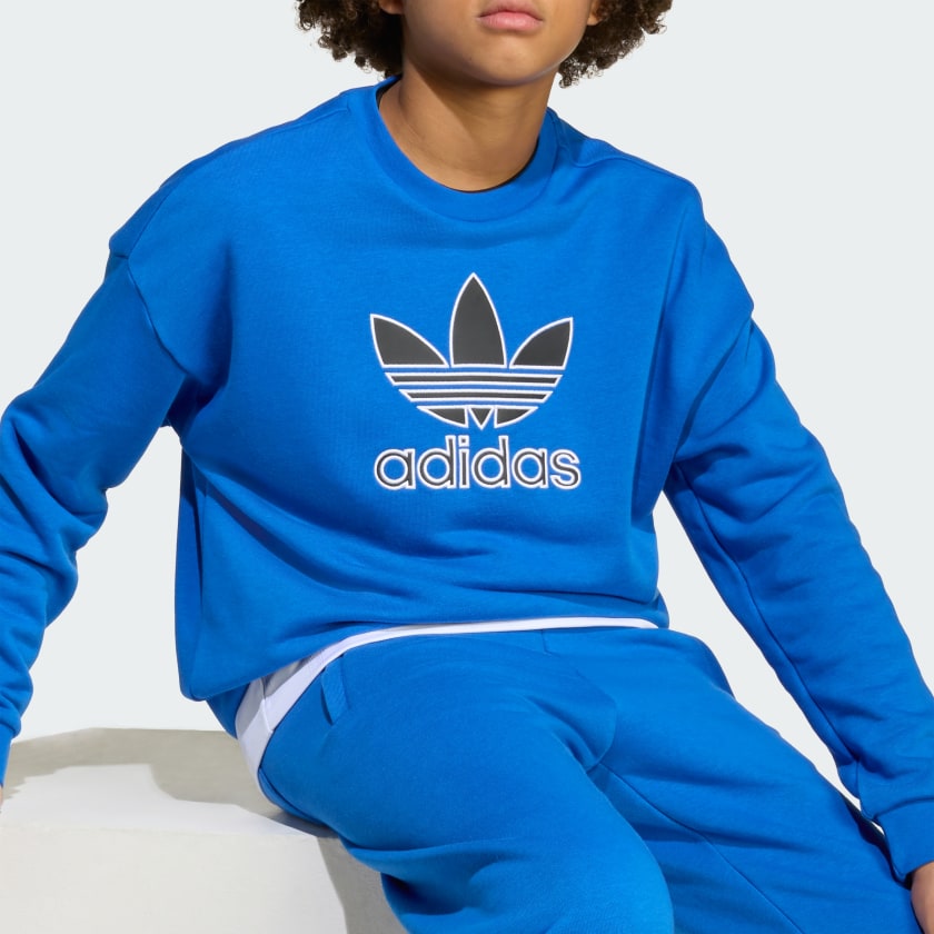 Kids' adidas Trefoil Crew Kids