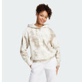 Women's adidas ALL SZN Fleece Tie-Dye Loose Hoodie