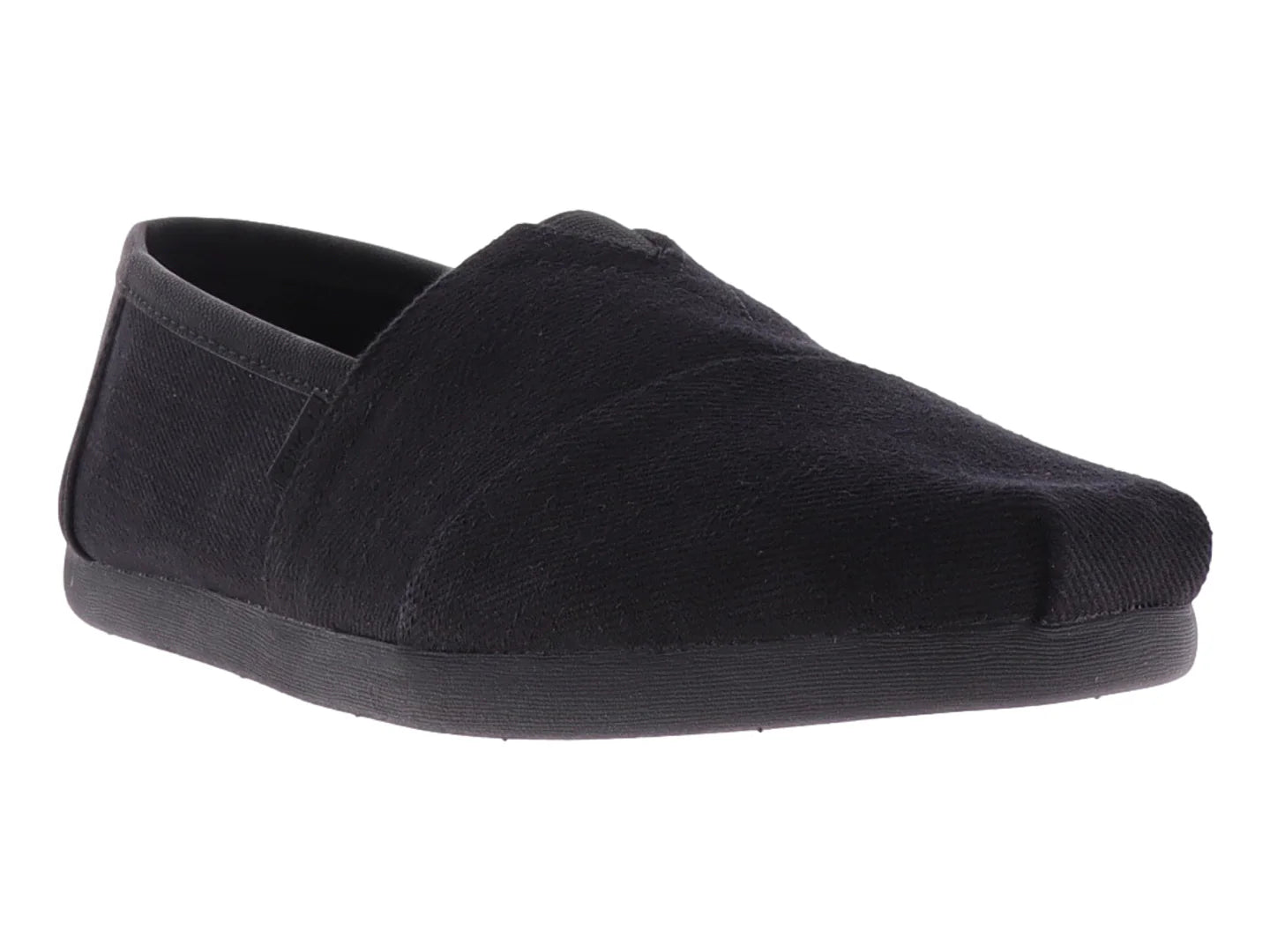 Zapatos Alpargatas TOMS Negro para Hombre