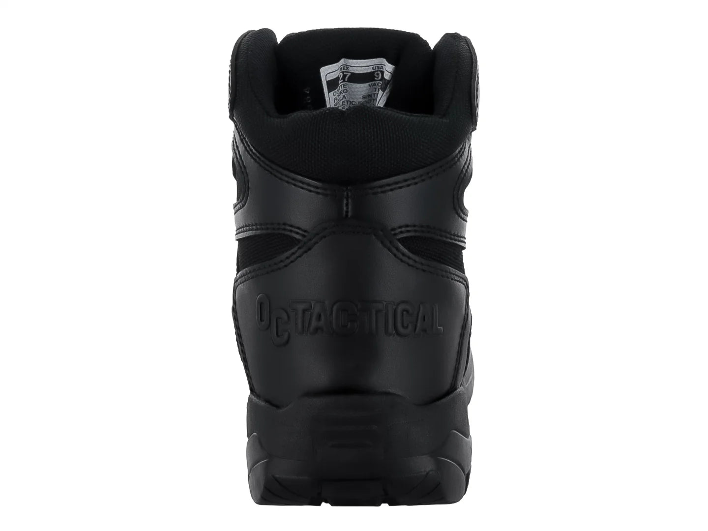 Botas de Trabajo OC Tactical Micropiel Negro para Hombre