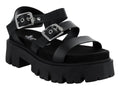 Sandalias Gladiador Vicenza Negro para Mujer