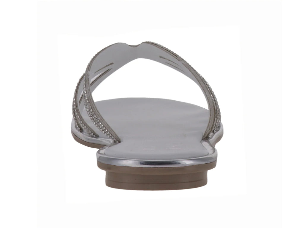 Sandalias Luna Rosa Plata para Mujer