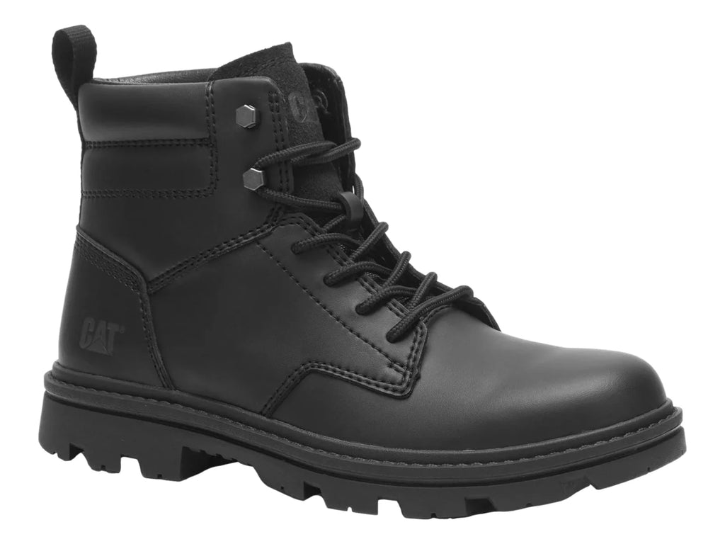 Botas Caterpillar de Piel Color Negro para Hombre