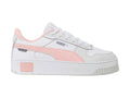 Tenis PUMA Carina Street Blancos con Detalles Rosa y Gris