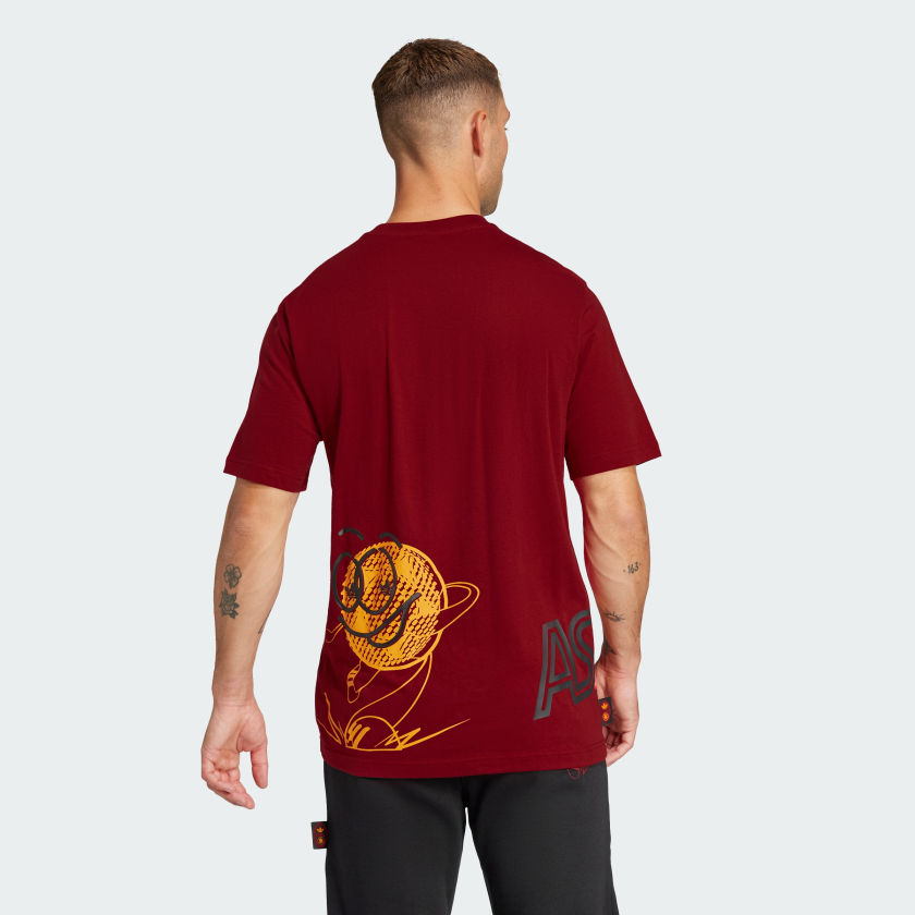 Men's adidas AS Roma Graphic Tee