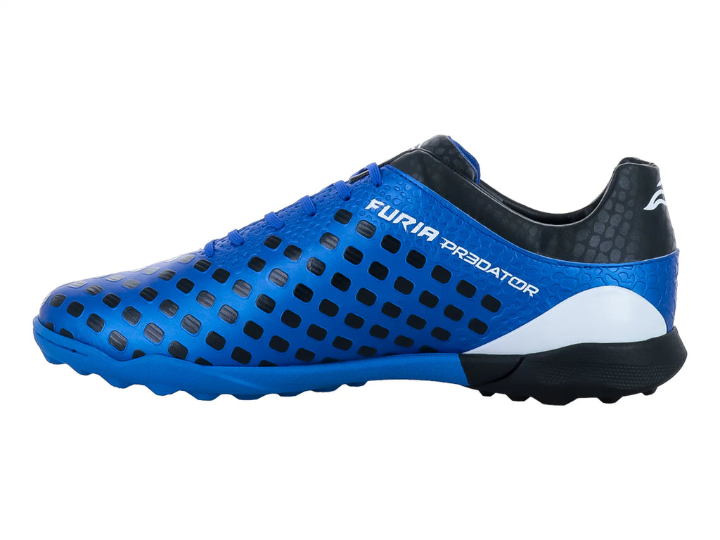 Tenis de Fútbol Furia 1910 Azul y Blanco para Hombre