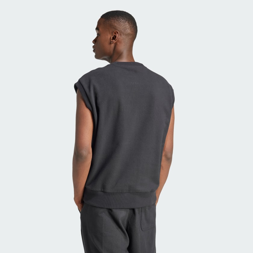 Men's adidas Elevated All SZN Cloud Jersey Sleeveless Crew Tee