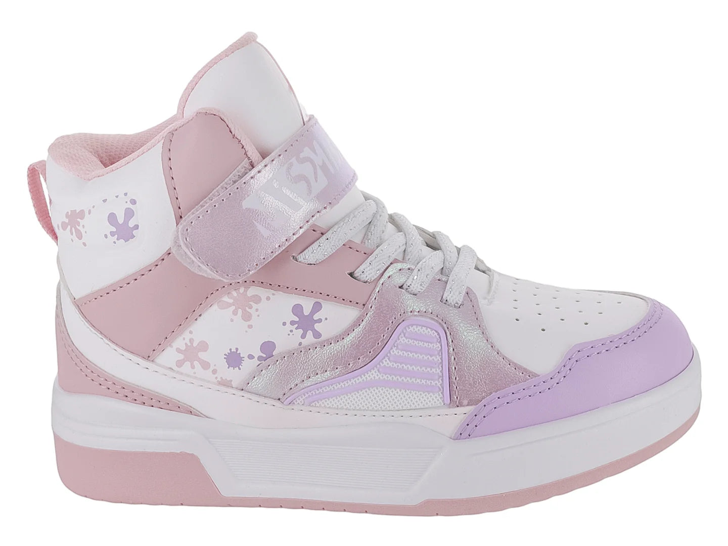 Tenis Clasben Ingrid Blanco Lila para Niña