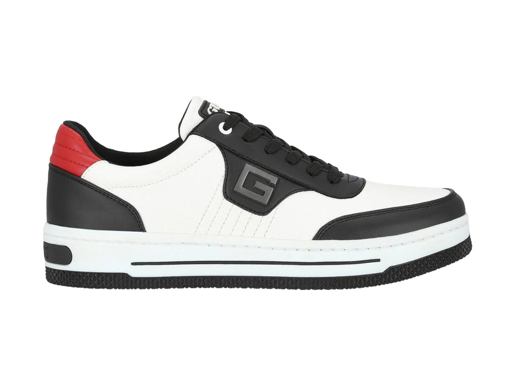 Tenis Guess Blanco y Negro para Hombre