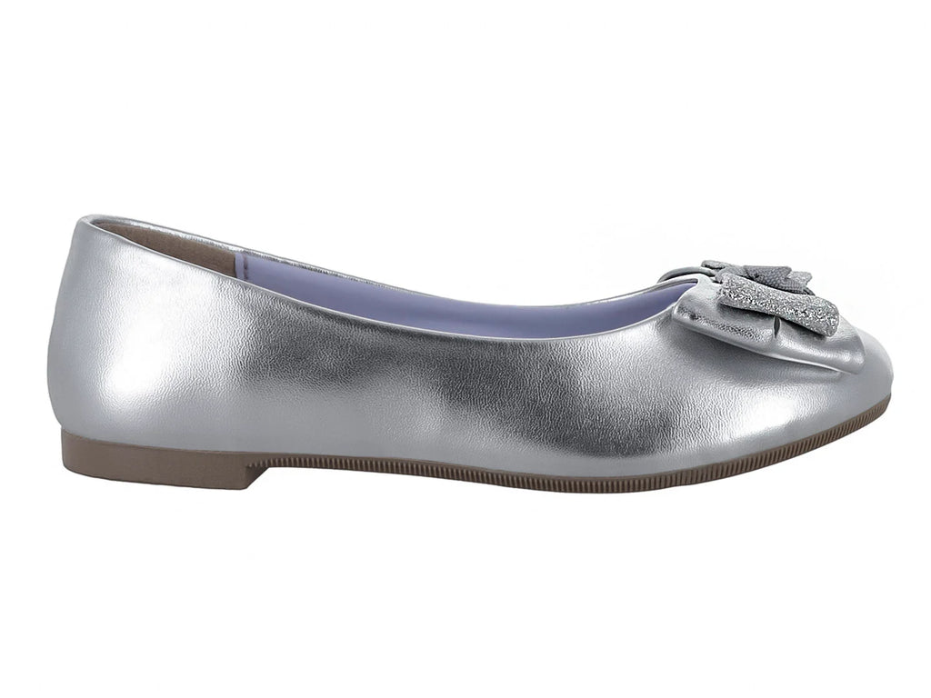 Zapatos Ballerinas Tropicana Plata para Niña