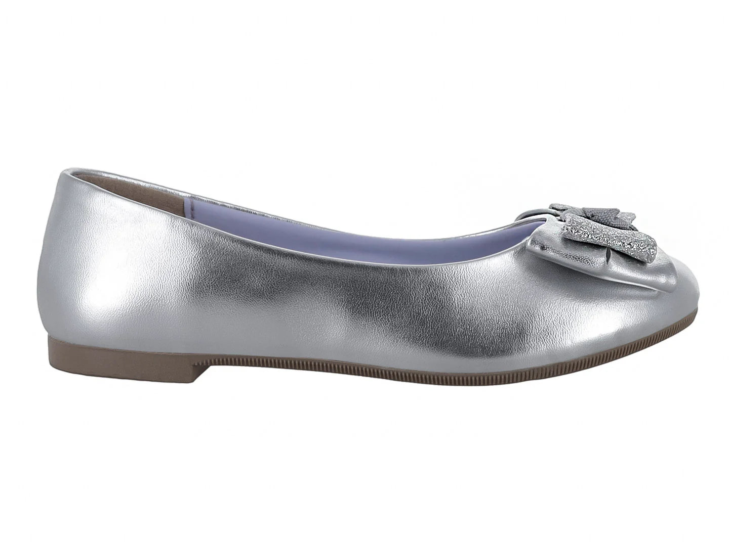 Zapatos Ballerinas Tropicana Plata para Niña