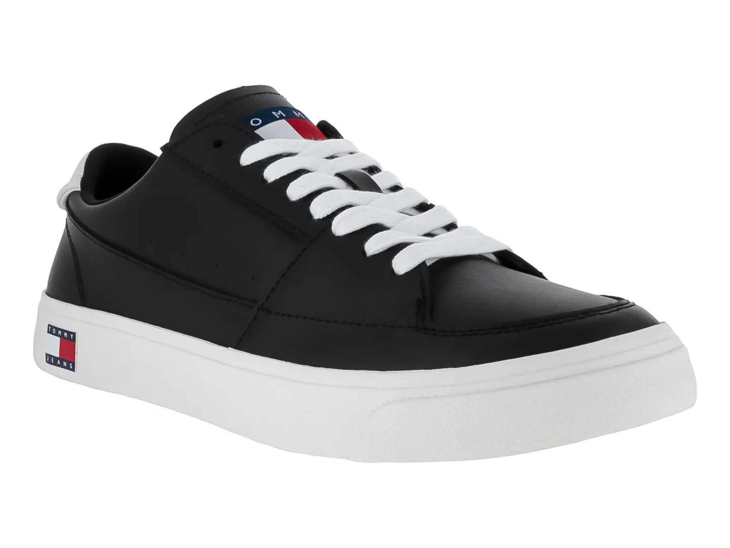 Tenis Tommy Hilfiger Vulcanized Ess Negro para Hombre