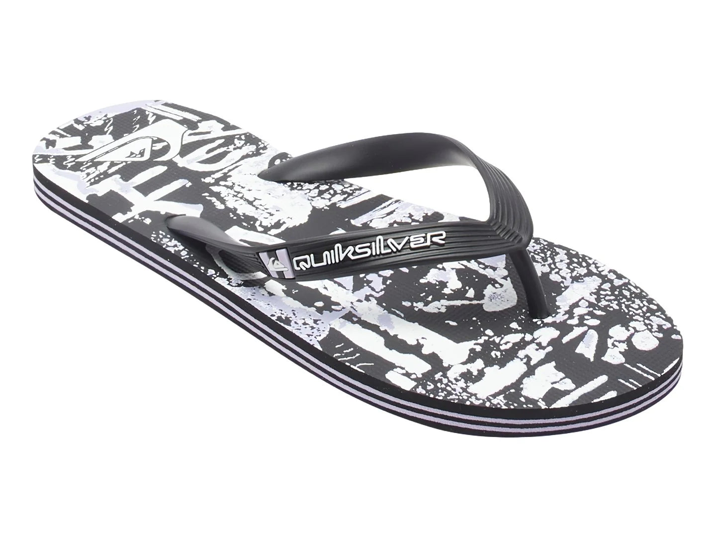 Sandalias Quiksilver Molokai Art Color Negro para Hombre