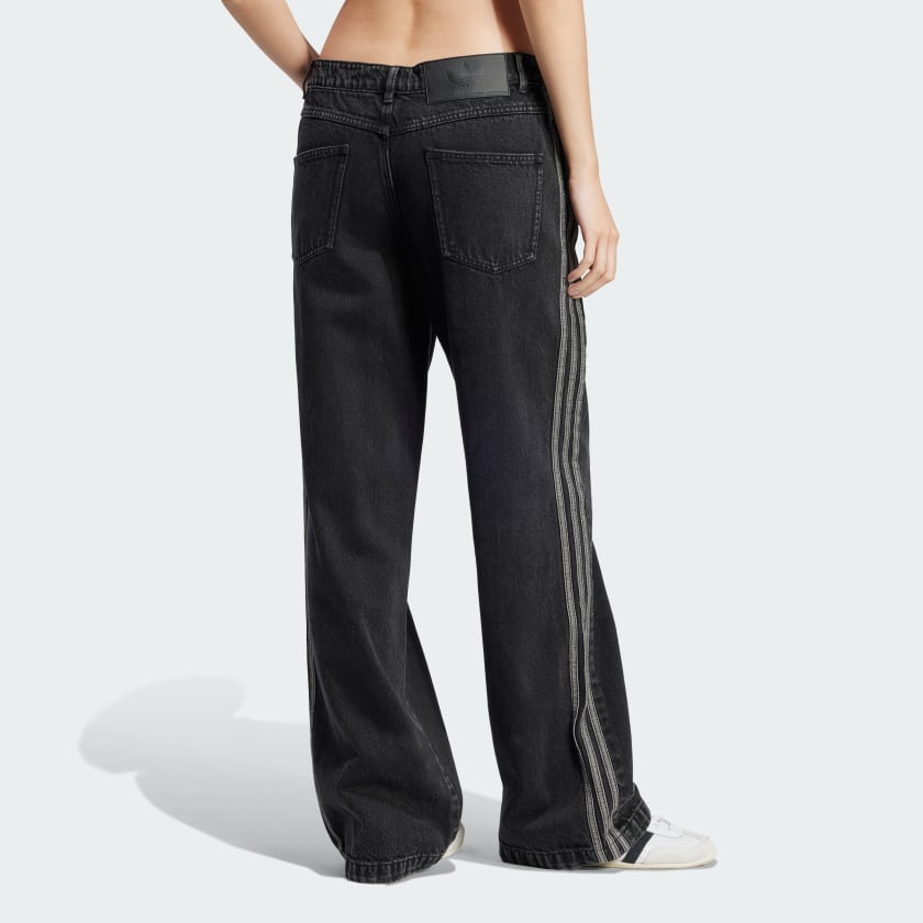 Women's adidas Adicolor Denim 3-Stripes Track Pants