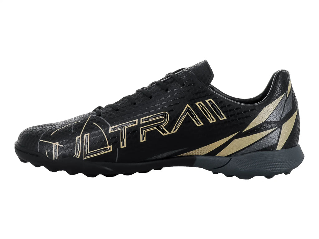 Tenis de Fútbol FURIA Negro Oro para Hombre