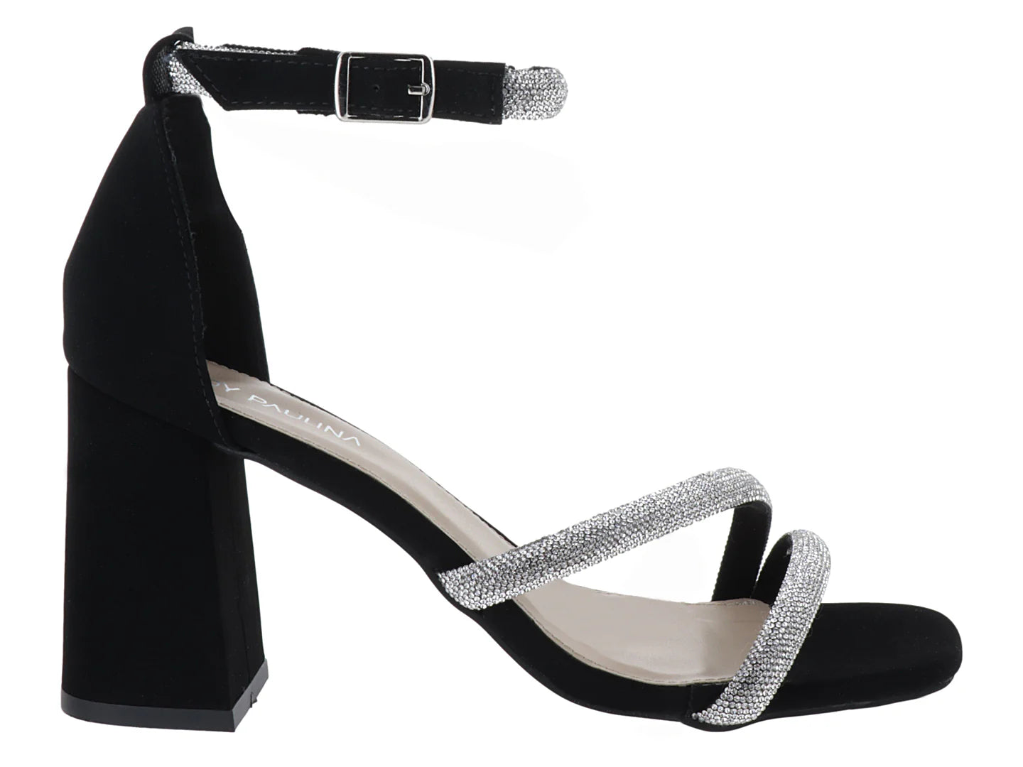 Sandalias Lady Paulina Negro para Mujer