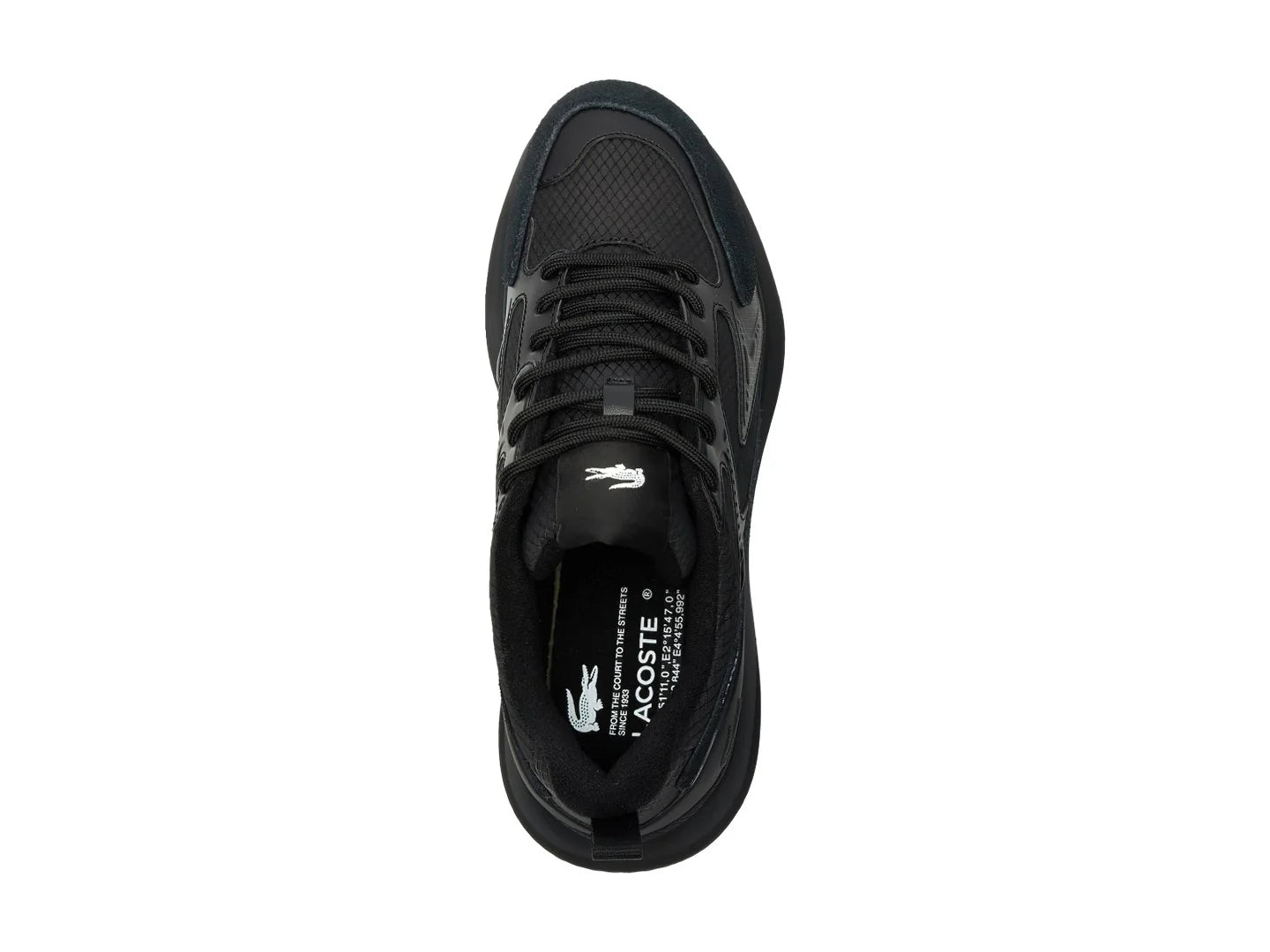 Tenis Lacoste L003 Evo Negros para Hombre