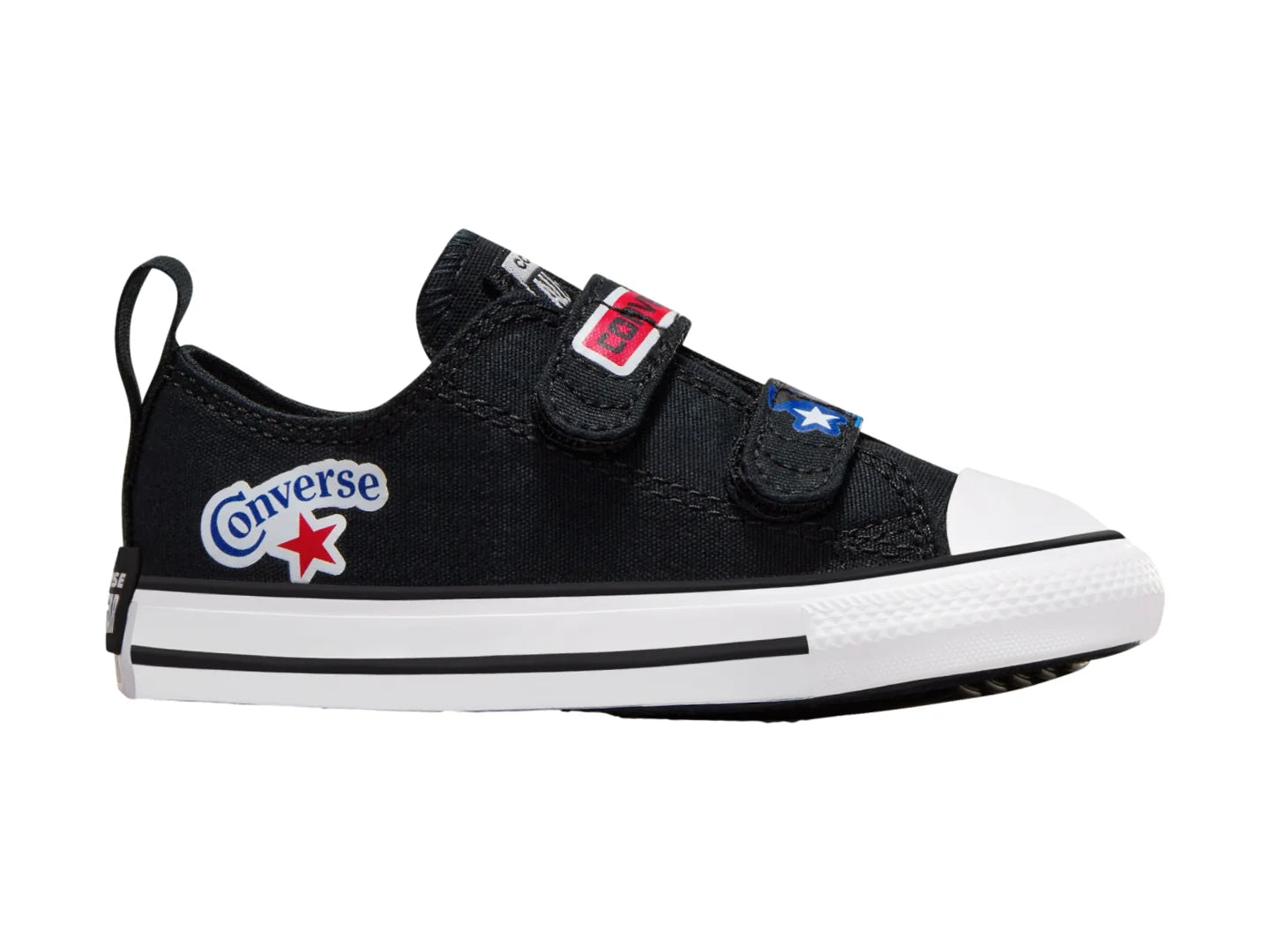 Tenis Converse Chuck Taylor 2V Negro Multicolor para Niña