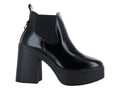Botas Solie Alto Brillo Negro para Mujer