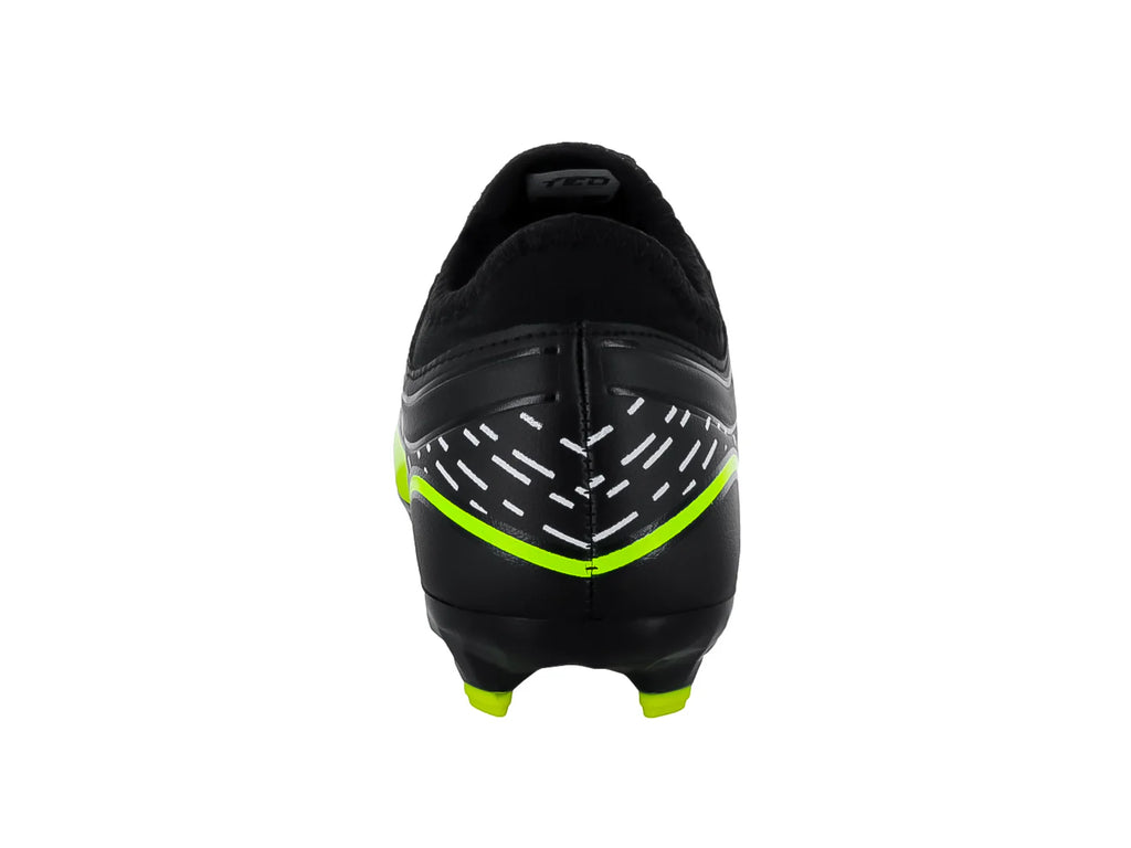 Tenis de Fútbol Leon Trucco Negro Amarillo Neón para Hombre