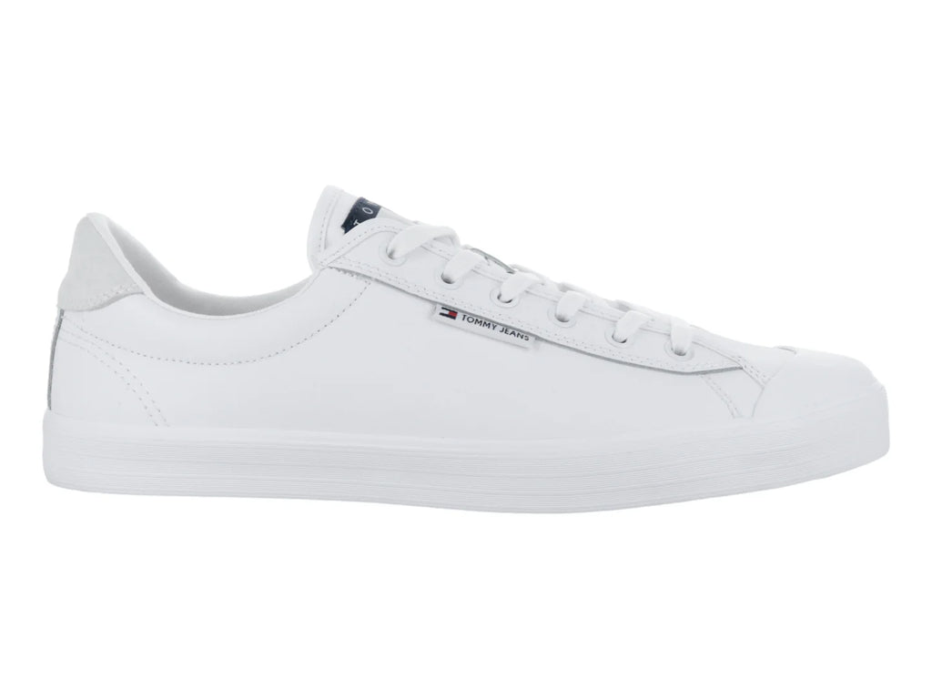 Tenis Tommy Hilfiger Vulcanized Bumper Blancos para Hombre