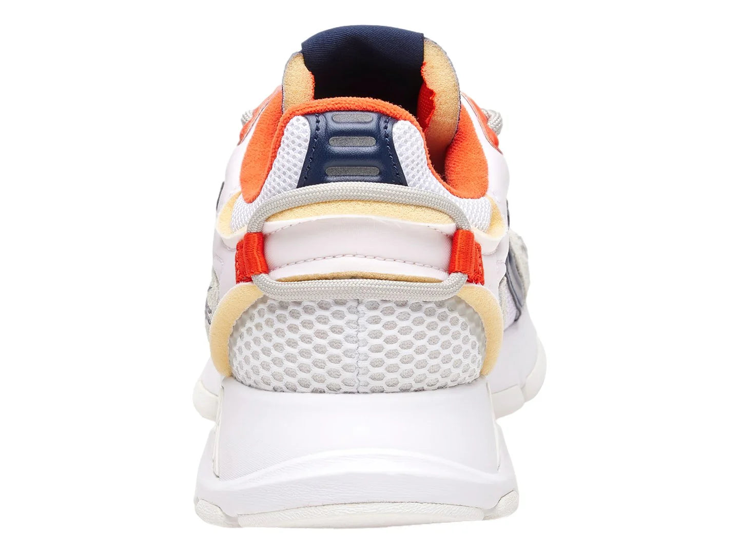Tenis Lacoste L003 Neo Blanco y Naranja para Hombre