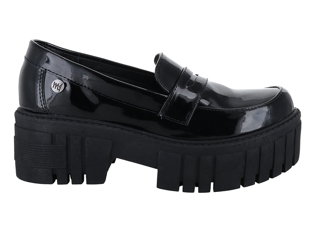 Zapatos Mocasines Punto Moda Negro para Mujer