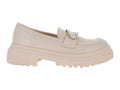 Zapatos Mocasines Roze Blancos para Mujer