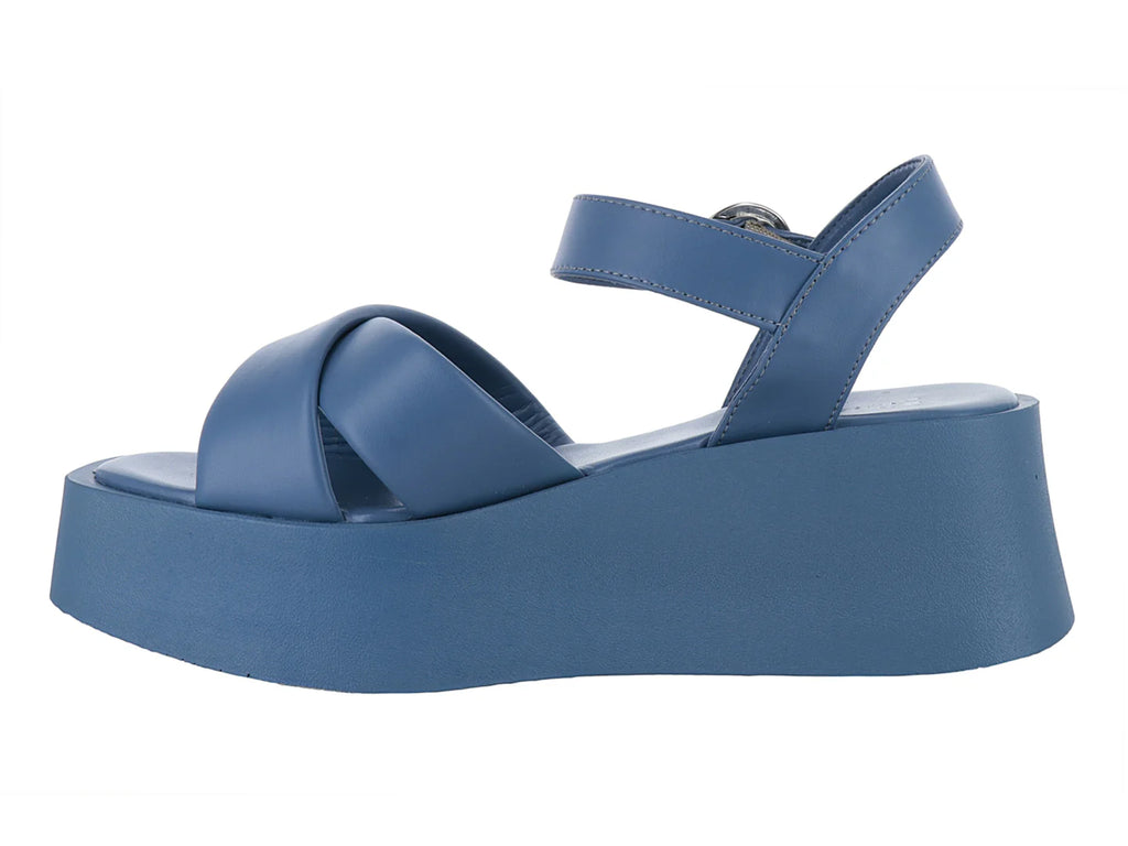 Sandalias Senties Plataforma Azul para Mujer