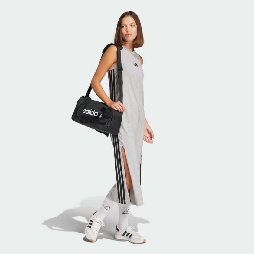 Women's adidas Essentials 3-Stripes Long Racerback Dress