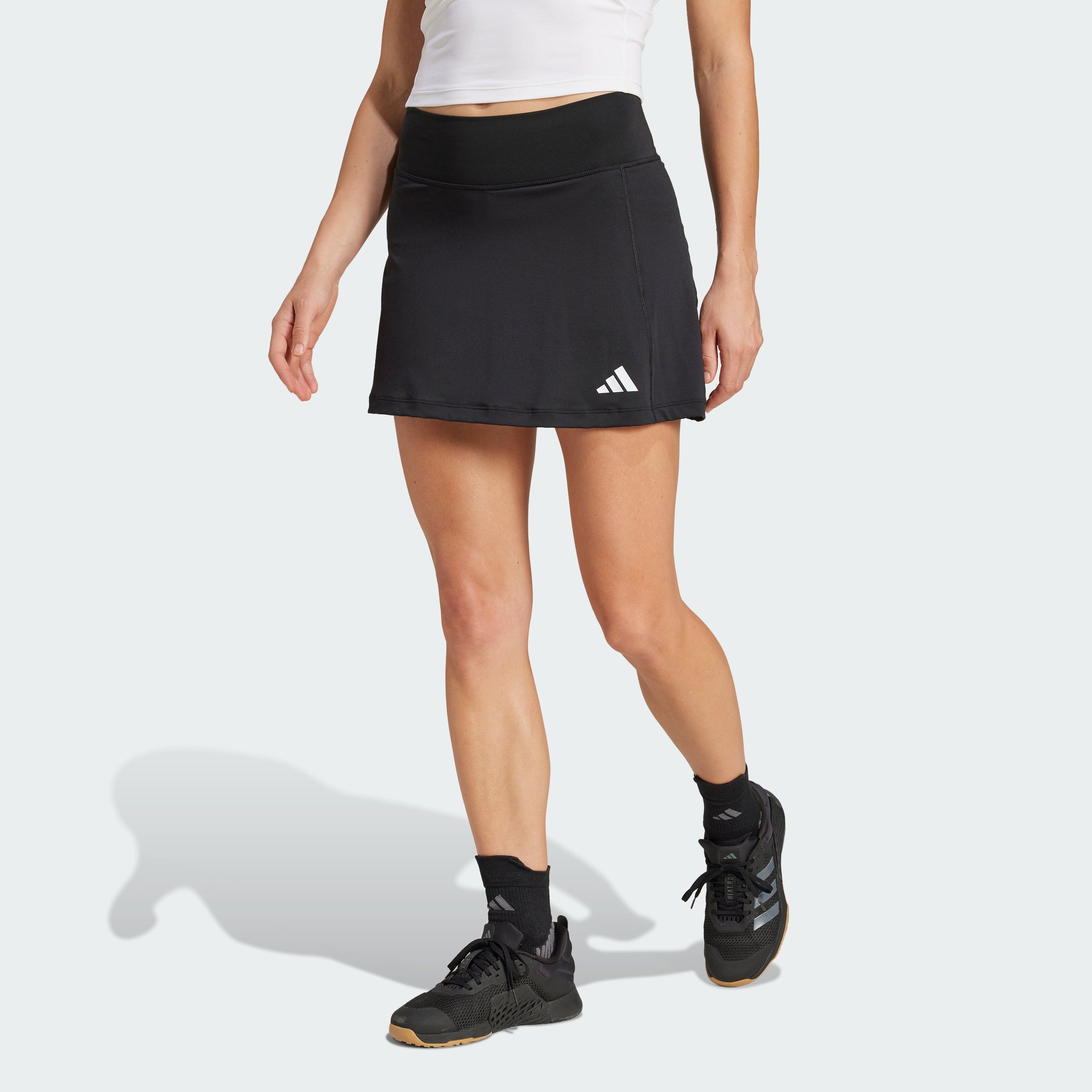 Women's adidas Optime Skort With Integrated Bike Shorts