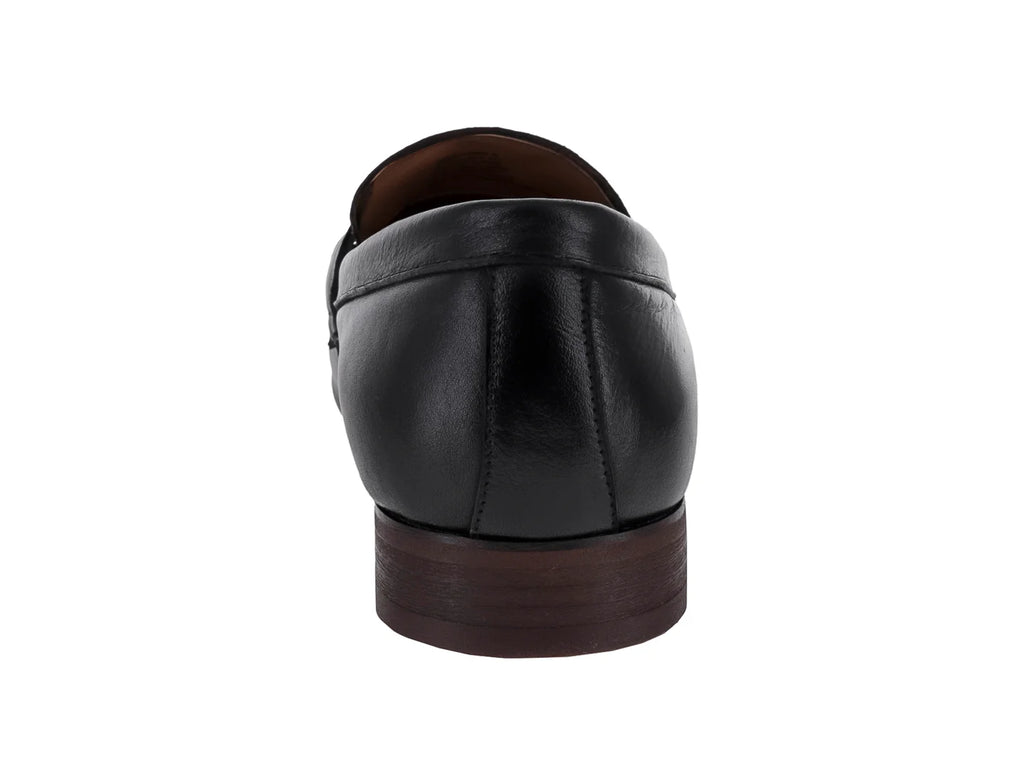 Zapatos Mocasines Steve Madden Cuero Negro para Hombre
