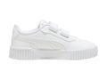 Tenis PUMA Carina 20 V Blanco y Plata para Niña