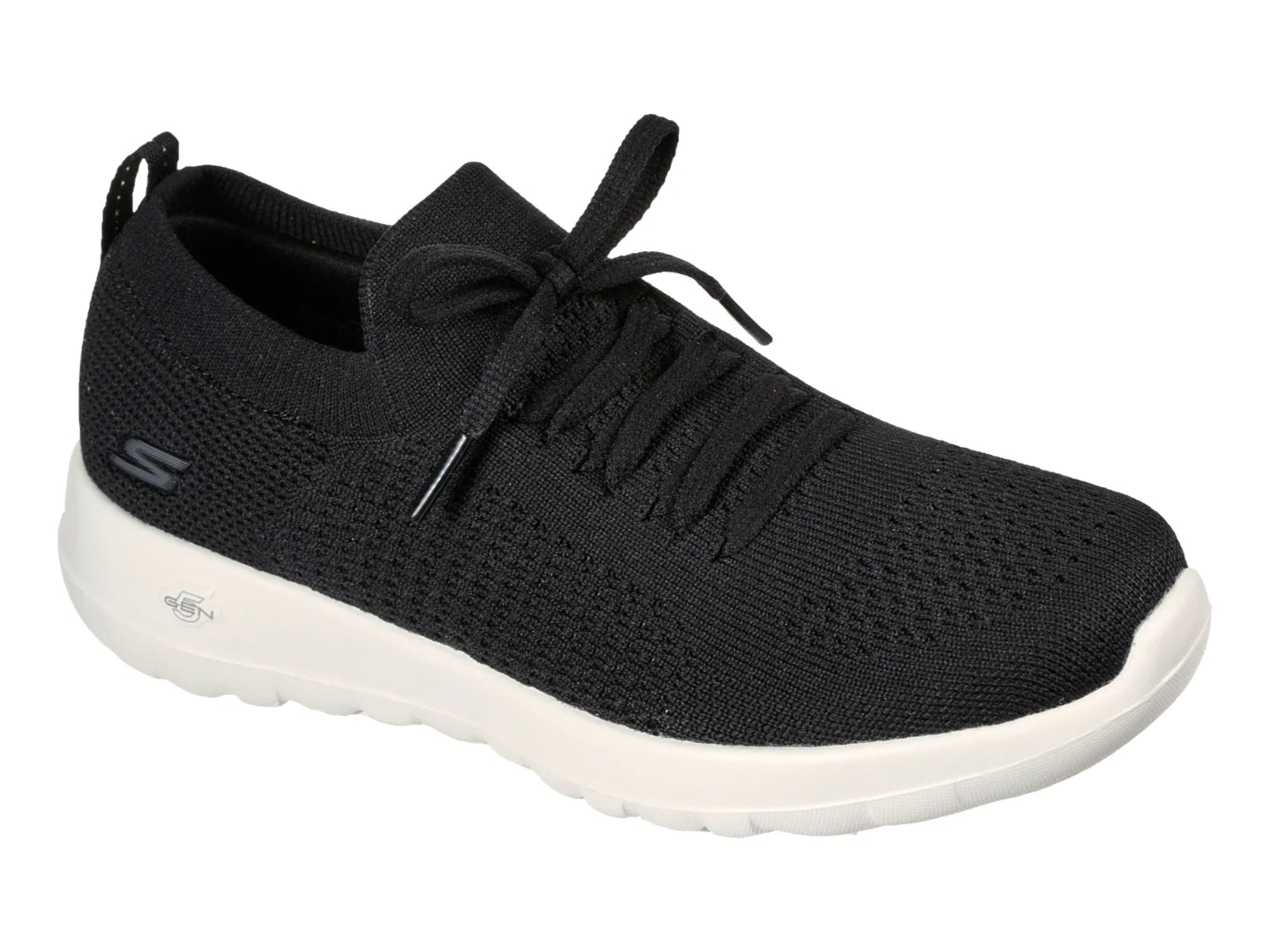 Tenis Skechers Go Negro con Blanco para Mujer